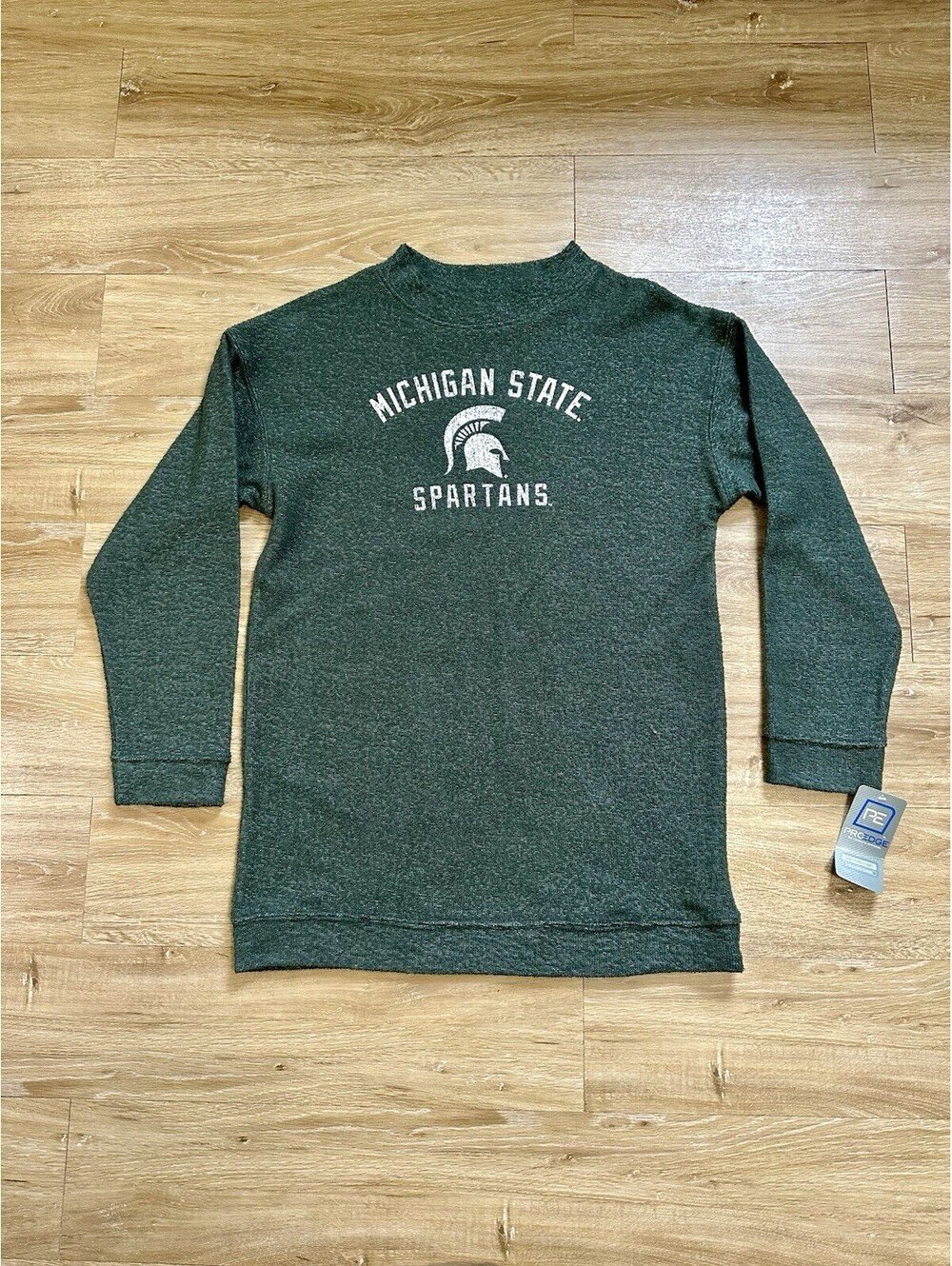 UG APPAREL MICHIGAN STATE SPARTANS MSU Women's Sweater Top Small LONG PULLOVER